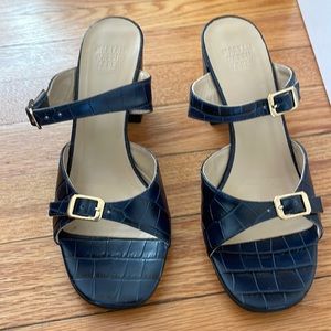 maryam nassir zadeh una sandal blue croc